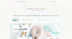 Desktop Screenshot of fromkickstokids.com